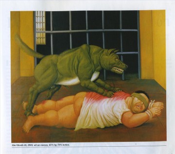 Fernando Botero Painting - Abu Ghraib 2Fernando Botero
